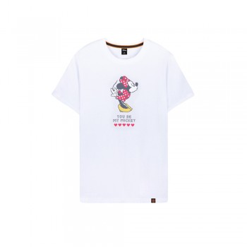 Disney Classic Series 20SS Pixel (Minnie) Tee - (White, Size XS)