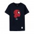 Spider-Man Series Side Face Tee (Navy Blue, Size M)