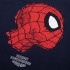 Spider-Man Series Side Face Tee (Navy Blue, Size L)