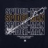 Spider-Man Series Side Face Tee (Navy Blue, Size XL)