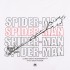 Spider-Man Series Side Face Tee (White, Size M)