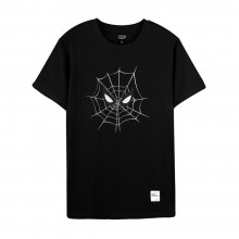 Spider-Man Series Spider Eyes Tee (Black, Size M)